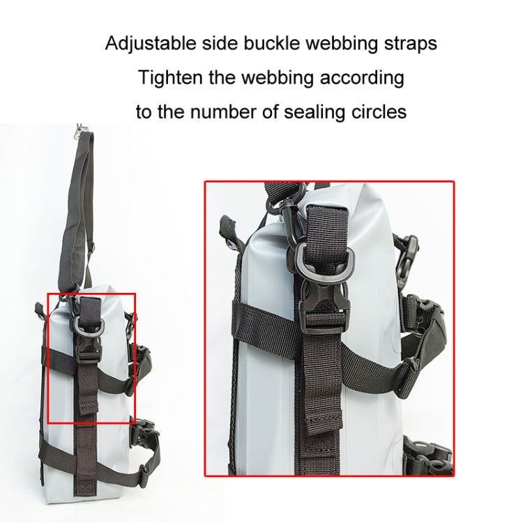 LONGHIKER Motorcycle Quick Release Waterproof Bumper Side Bag(Black) by buy2fix