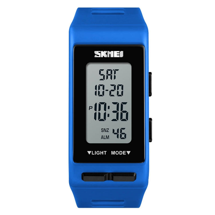 SKMEI 1362 Sports Electronic Watch Fashion Waterproof Countdown Children LED Watch(Blue) - LED Digital Watches by SKMEI | Online Shopping UK | buy2fix