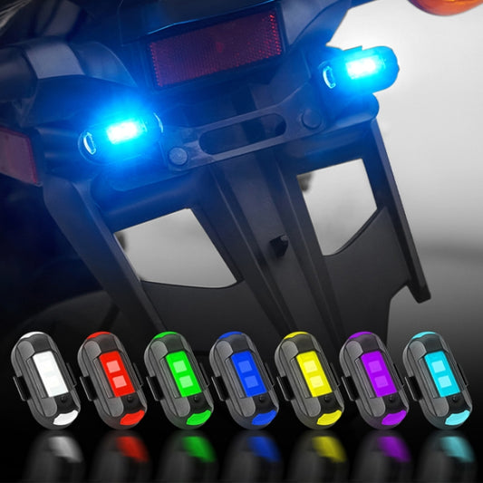Vibration Remote Control Induction Motorcycle Wireless Strong Magnetic Warning Flash Light, Specification: 4 Light +1 RC by buy2fix
