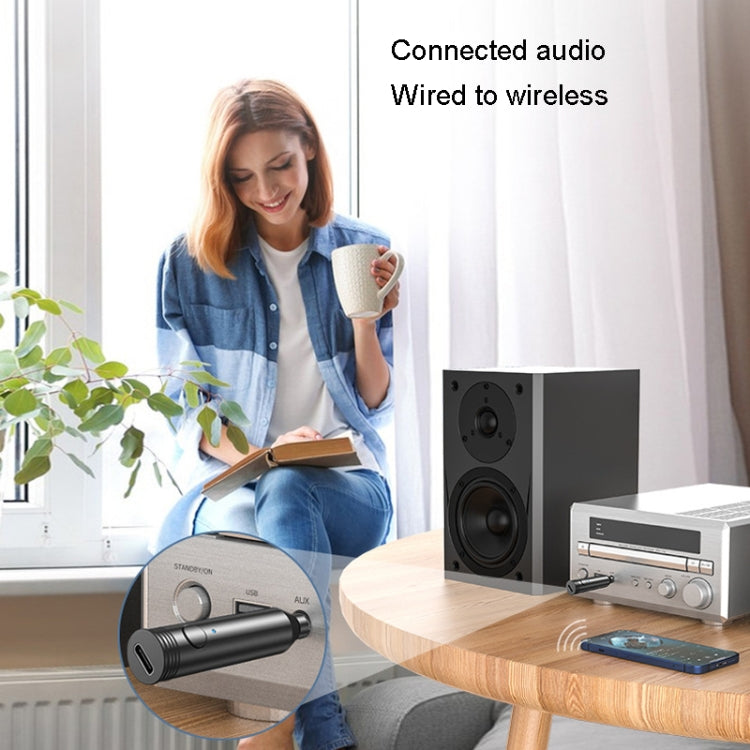 M416 Car Bluetooth Receiver Player Audio Receiver Adapter AUX Converter(Royal Blue) by buy2fix