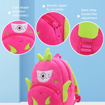 Vegetable Fruit Series Cartoon Plush Kids Backpack Children School Bags(Watermelon) - Kids Bags by buy2fix | Online Shopping UK | buy2fix