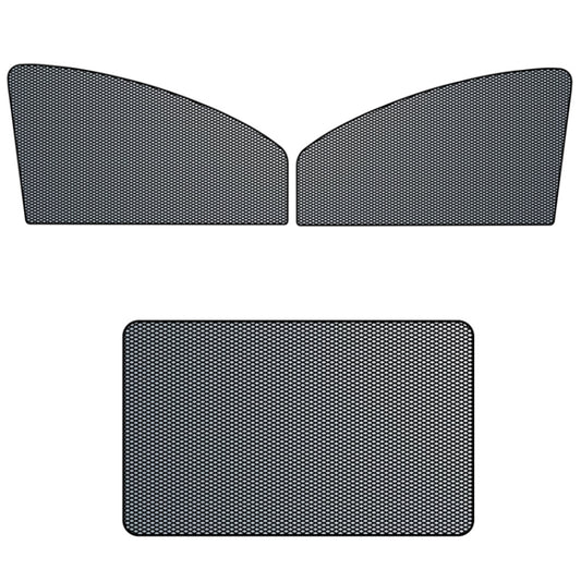 Car Sunshade Magnetic Iron Reflective Mesh Gauze Sunscreen Heat Insulation Sunshade Baffle(Front Window Co-driving) by buy2fix