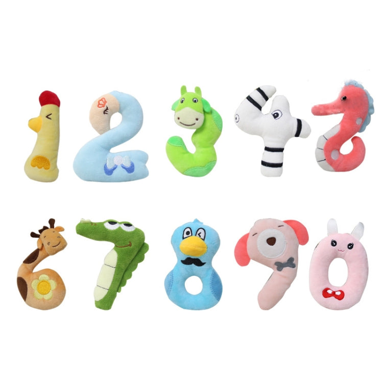 40cm Number Plush Doll Toys Soft Pillow For Kids Children(Number 3) - Soft Toys by buy2fix | Online Shopping UK | buy2fix