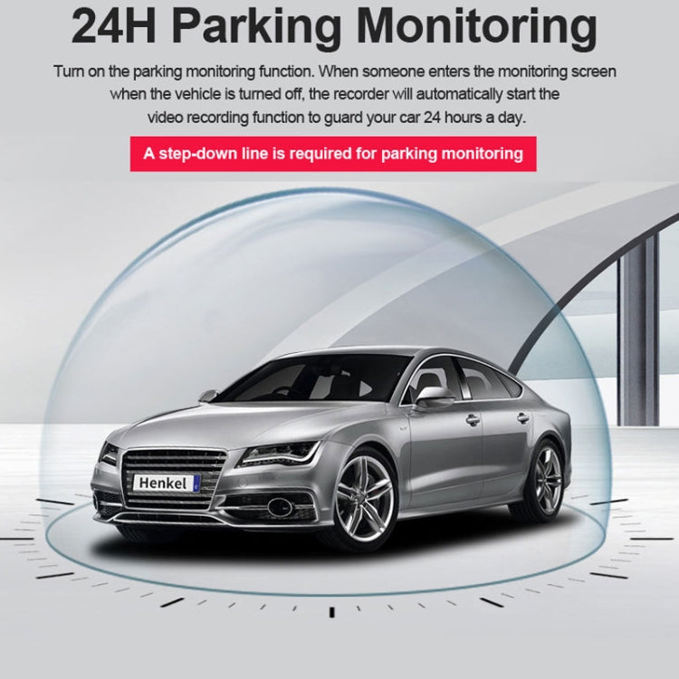 L601 HD Night Vision Electronics Dog Reversing Image Driving Recorder, Style: Standard Version(Single Record) by buy2fix