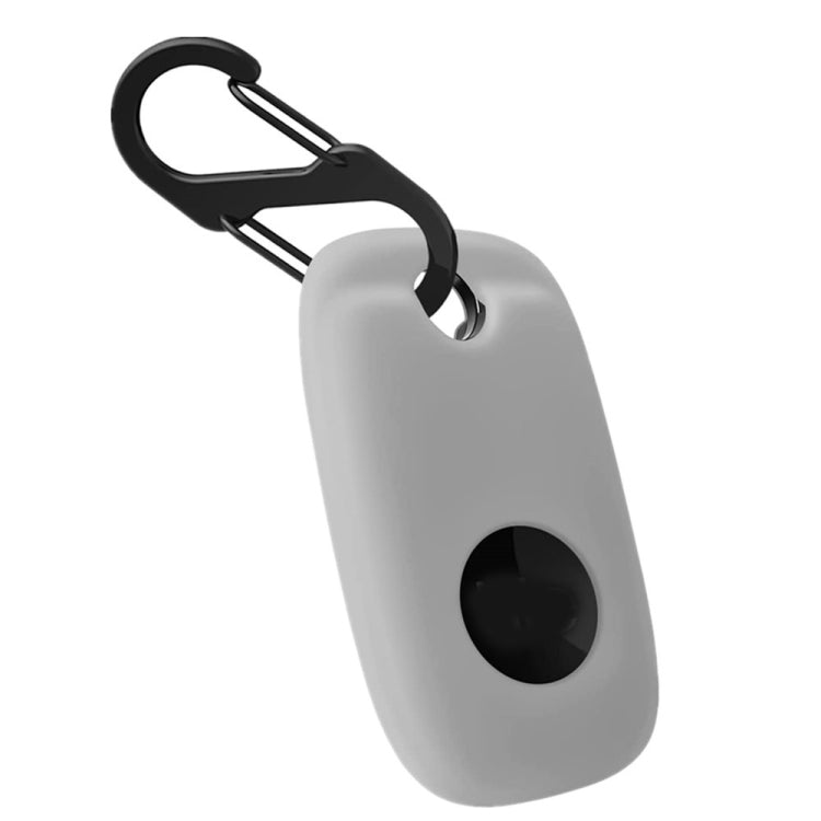 For Tile Mate Pro Tracker Silicone Case One-piece Design Protective Cover(Grey) by buy2fix