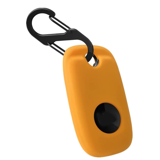 For Tile Mate Pro Tracker Silicone Case One-piece Design Protective Cover(Orange) by buy2fix