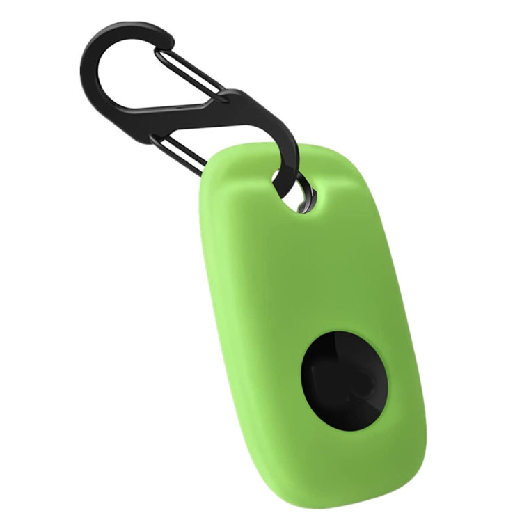 For Tile Mate Pro Tracker Silicone Case One-piece Design Protective Cover (Luminous Green) by buy2fix