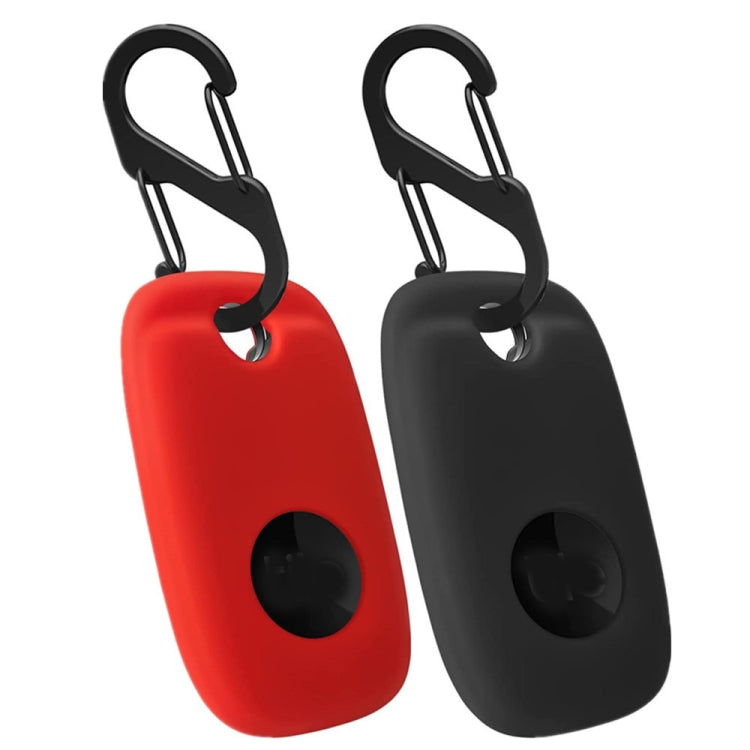 For Tile Mate Pro Tracker Silicone Case One-piece Design Protective Cover(Red) by buy2fix
