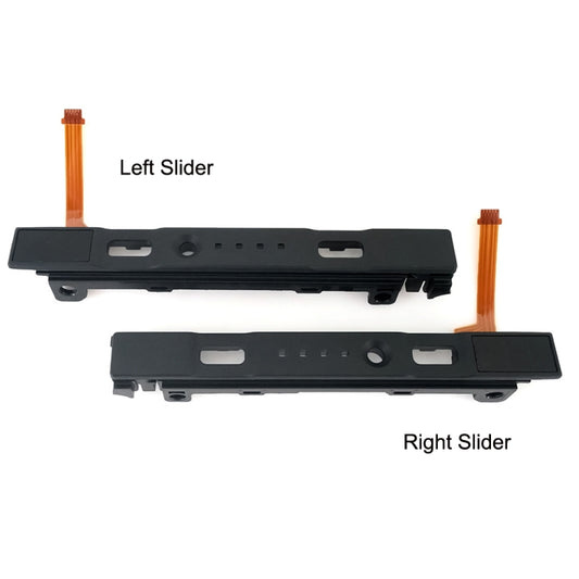 For Nintendo Switch Handle Plastic Slider With Cable, Style: Left+Right Slider by buy2fix