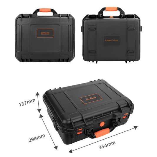 For DJI RS3 Mini Sunnylife AQX-7 Waterproof Safety Box Storage Bag(Black) by Sunnylife