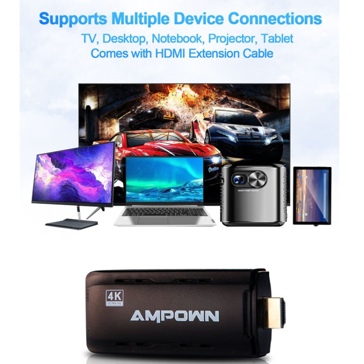 Ampown U9 Wireless 2.4G HD Arcade PSP Home TV Mini Game Console 64G 10000+ Games - Pocket Console by buy2fix | Online Shopping UK | buy2fix