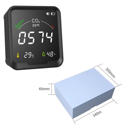 PTH-9C Gas Detector Infrared Carbon Dioxide Detector Temperature And Humidity Meter by buy2fix