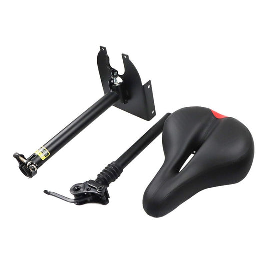 For Xiaomi M365 Scooter Accessories Seat Lifting and Folding Saddle Without Punching(Black) by buy2fix