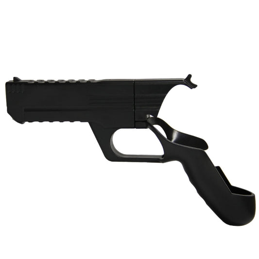 For Meta Quest 2 VR Controller 1pair Sturdy Shooting Handle Holder(Black) by buy2fix