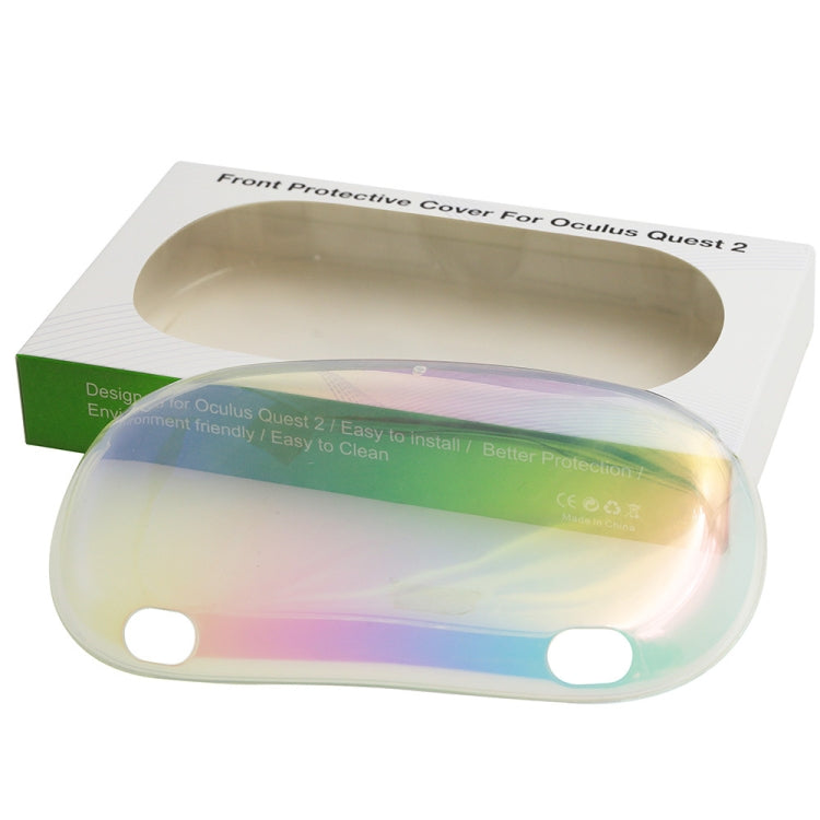 For Meta Quest 2 VR Front Cover Protective Face Shell(Fantasy Gradient) by buy2fix