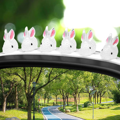 20pcs Car Luminous Rabbit Ornament Car Interior Decoration Supplies Large - In Car by buy2fix | Online Shopping UK | buy2fix