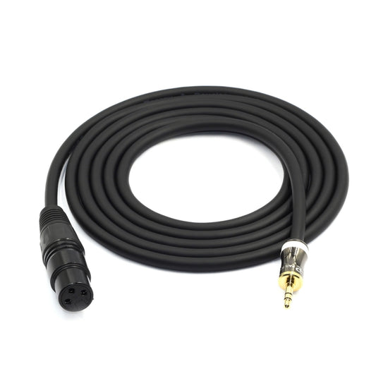3.5mm To Caron Female Sound Card Microphone Audio Cable, Length: 10m by buy2fix