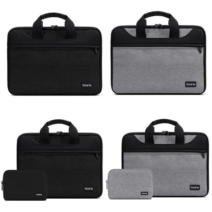 Baona BN-I003 Oxford Cloth Full Open Portable Waterproof Laptop Bag, Size: 13/13.3 inches(Grey) -  by Baona | Online Shopping UK | buy2fix