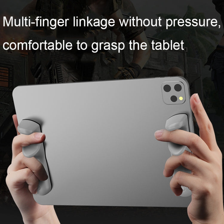 Tablet Stand Silicone Handle Grip Portable Tablet PC Gaming Auxiliary Finger(Gray) - Controller Gamepad by buy2fix | Online Shopping UK | buy2fix