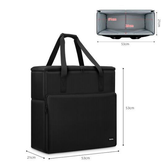 Baona BN-K002 Desktop Computer Host Monitor Keyboard Storage Bag, Size: Single Layer 24 inches by Baona