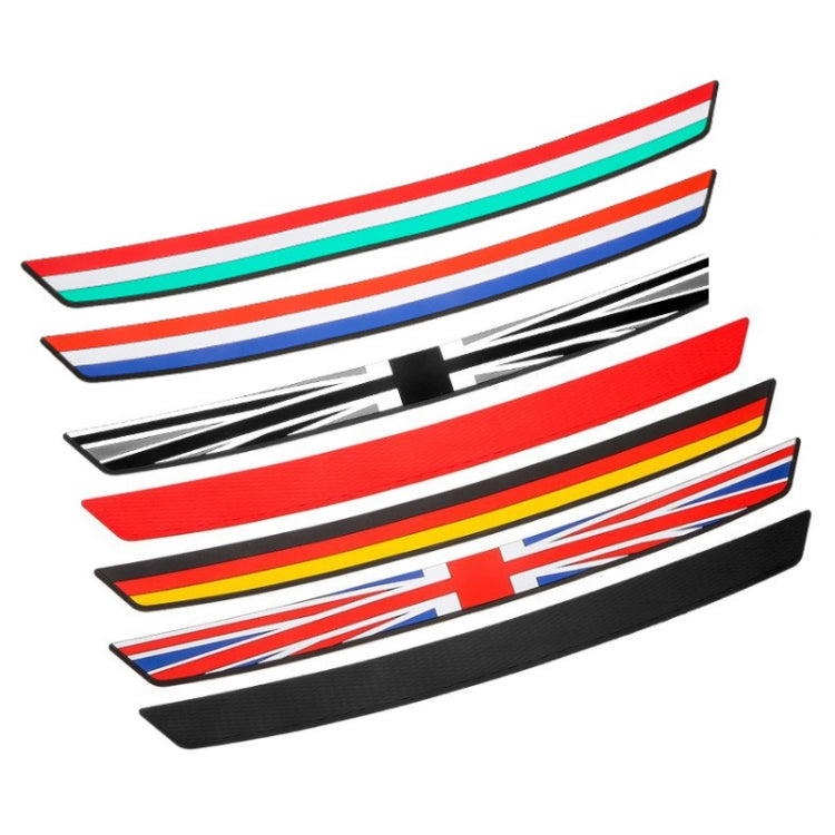 Car Trunk Anti-collision Strip Threshold Decoration Protection Sticker(British Red) by buy2fix