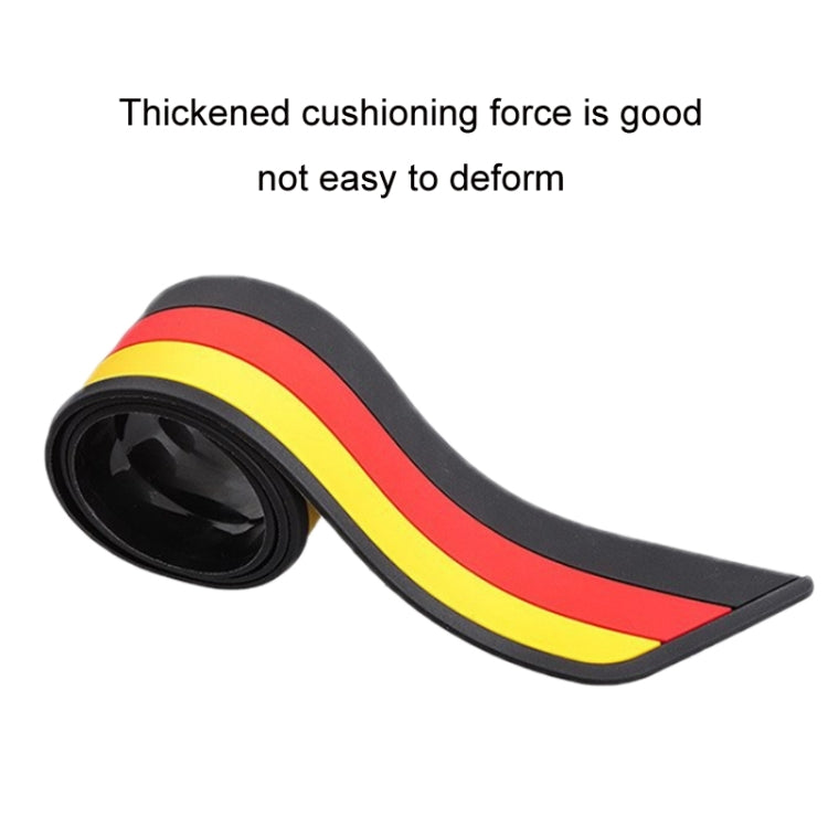 Car Trunk Anti-collision Strip Threshold Decoration Protection Sticker(British Red) by buy2fix