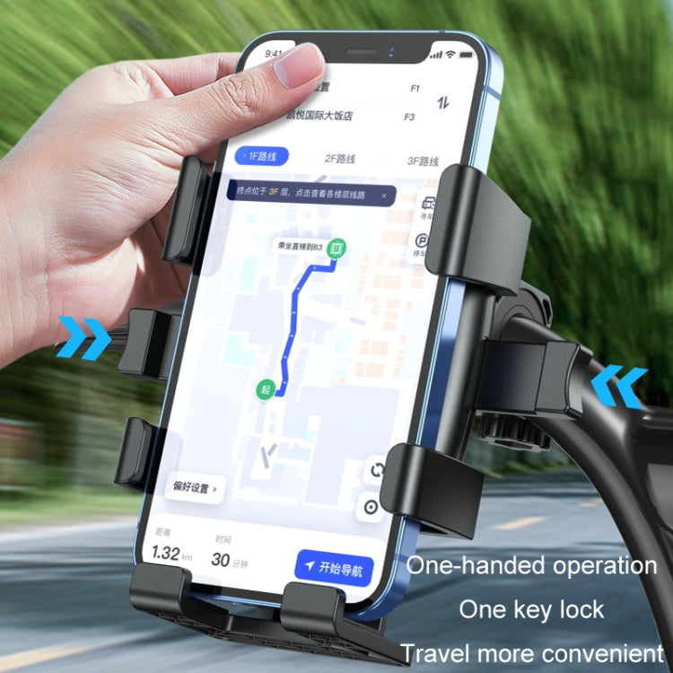 Motorcycle Navigation Riding Mobile Phone Holder(Handlebars) by buy2fix