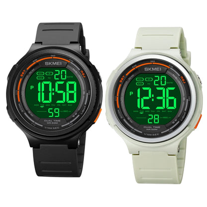 SKMEI 1841 Outdoor Sports Students Waterproof Luminous Countdown Watch(Black) - LED Digital Watches by SKMEI | Online Shopping UK | buy2fix