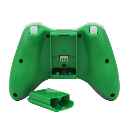 For Microsoft Xbox 360 / PC XB13 Dual Vibration Wireless 2.4G Gamepad With Receiver(Green) - Gamepad by buy2fix | Online Shopping UK | buy2fix