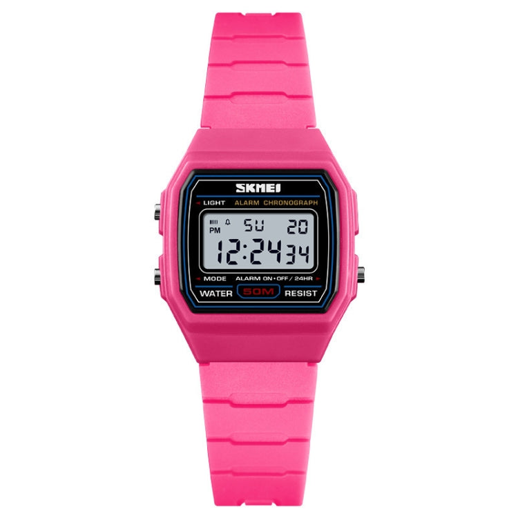 SKMEI 1460 Children Luminous Multifunctional Waterproof Thin Sports Watch(Rose Red) - Sport Watches by SKMEI | Online Shopping UK | buy2fix