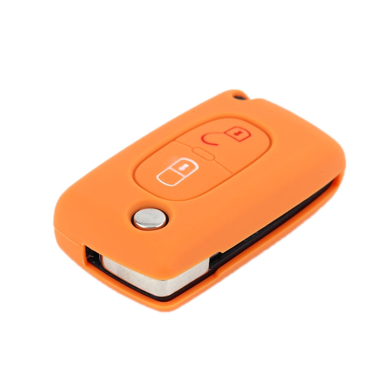 2pcs Car Key Cover for Peugeot 206/207/4008/3008 Citroen Sega/Triumph/C5(Blue) by buy2fix