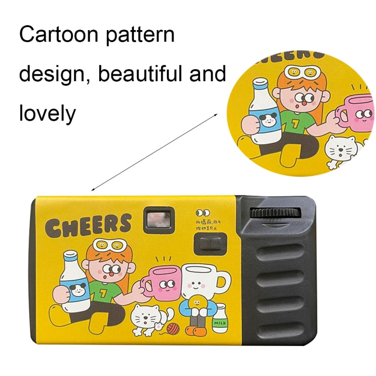 27pcs Click Retro Film Camera Waterproof Cartoon Decorative Stickers without Camera - Consumer Electronics by buy2fix | Online Shopping UK | buy2fix