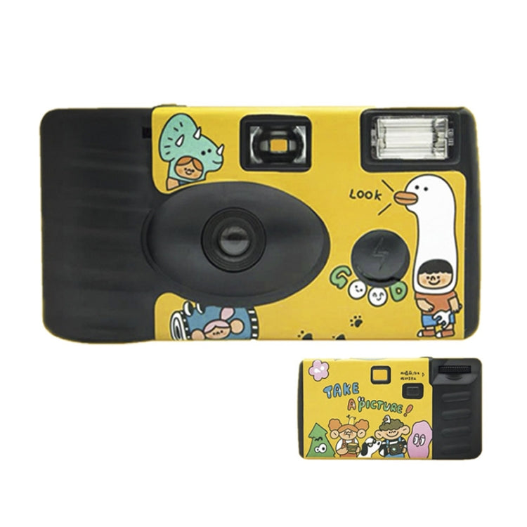 18pcs Green Good Luck Retro Film Camera Waterproof Cartoon Decorative Stickers without Camera - Consumer Electronics by buy2fix | Online Shopping UK | buy2fix