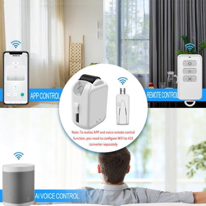 X101 Smart Home Automatic Curtain Machine With RC, Style: Track Model Double Host - Consumer Electronics by buy2fix | Online Shopping UK | buy2fix