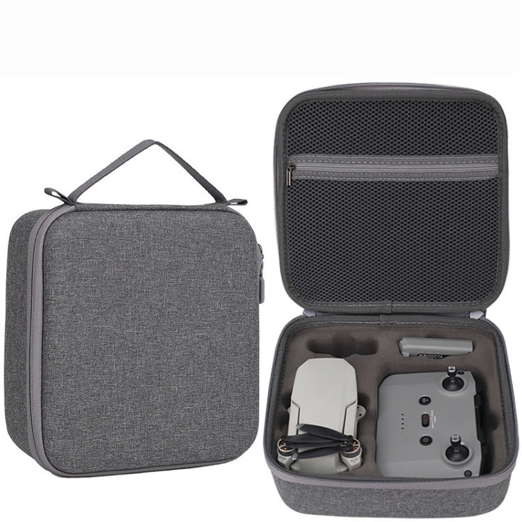 For DJI Mavic Mini 2 Dual Battery Storage Bag Handheld Protective Case(Light Grey) - DJI & GoPro Accessories by buy2fix | Online Shopping UK | buy2fix