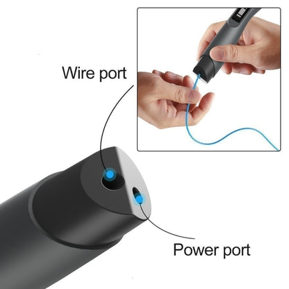 SL-300  3D Printing Pen 8 Speed Control High Temperature Version Support PLA/ABS Filament With US Plug(Dark Blue) - Consumer Electronics by buy2fix | Online Shopping UK | buy2fix