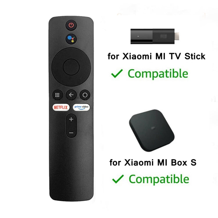 XMRM-006 For Xiaomi MI Box S MI TV Stick MDZ-22-AB MDZ-24-AA Smart TV Box Bluetooth Voice Remote Control(Black) - Consumer Electronics by buy2fix | Online Shopping UK | buy2fix