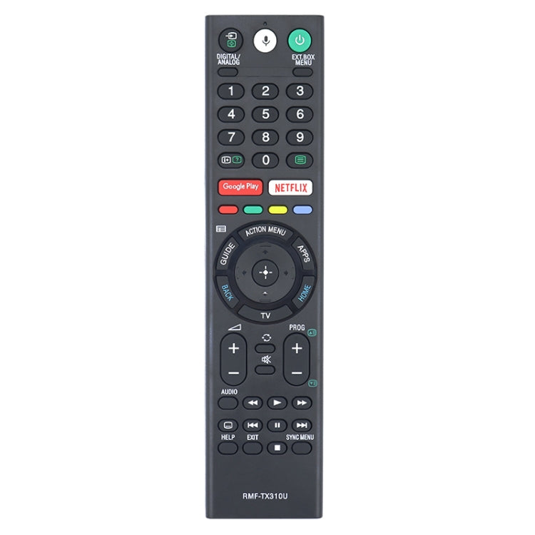 RMF-TX310U For Sony 4K Ultra HD Smart LED TV Voice Remote Control Replacement(Black) - Consumer Electronics by buy2fix | Online Shopping UK | buy2fix