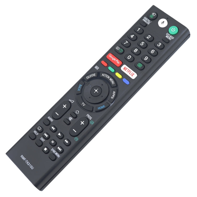 RMF-TX310U For Sony 4K Ultra HD Smart LED TV Voice Remote Control Replacement(Black) - Consumer Electronics by buy2fix | Online Shopping UK | buy2fix