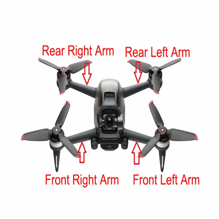 For DJI FPV Drone Arm Parts Replacement Spare Part ,Spec: Right Rear - Repair & Spare Parts by buy2fix | Online Shopping UK | buy2fix