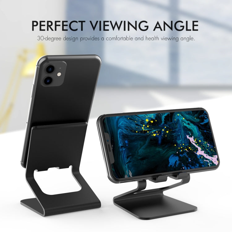 AhaStyle ST02 Mobile Phone Aluminum Alloy Fixed Bracket Storage Charging Base(Rose Gold) by AhaStyle