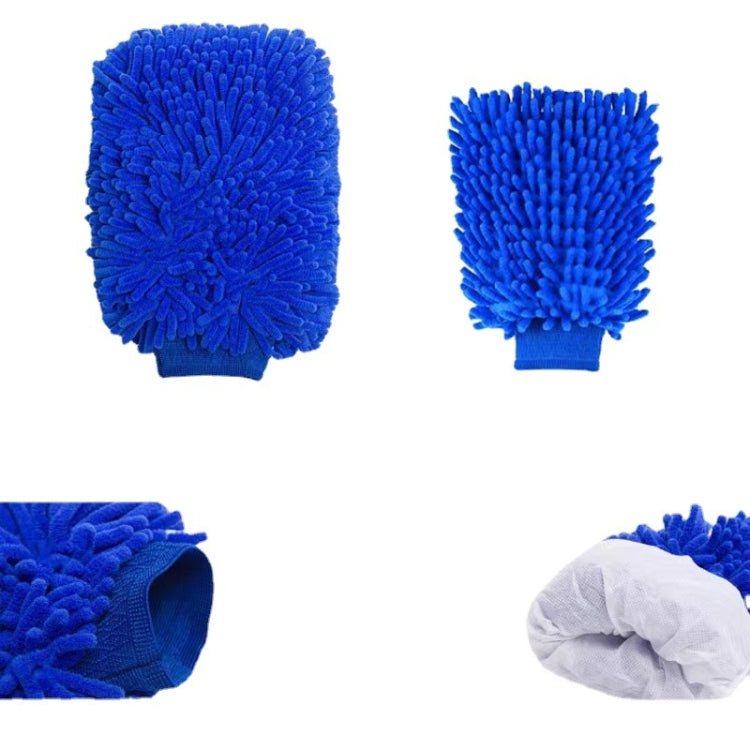 30 in 1 Car Wash Waterproof Gloves Wheel Hub Cleaning Brush - In Car by buy2fix | Online Shopping UK | buy2fix