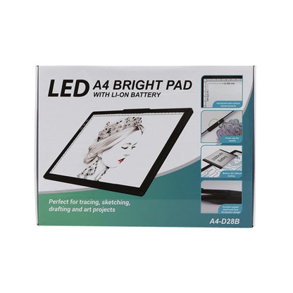 A4-D28B Rechargeable Copy Desk Drawing Board, Specification: With Charging Line - Consumer Electronics by buy2fix | Online Shopping UK | buy2fix