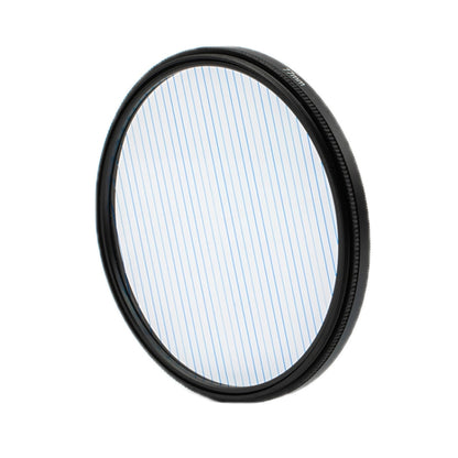 72mm+Blue Photography Brushed Widescreen Movie Special Effects Camera Filter by buy2fix