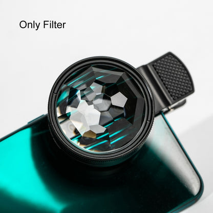 FF037 49mm Mobile Phone Lens Photography Blur External Kaleidoscope Filter - Others Lens by buy2fix | Online Shopping UK | buy2fix