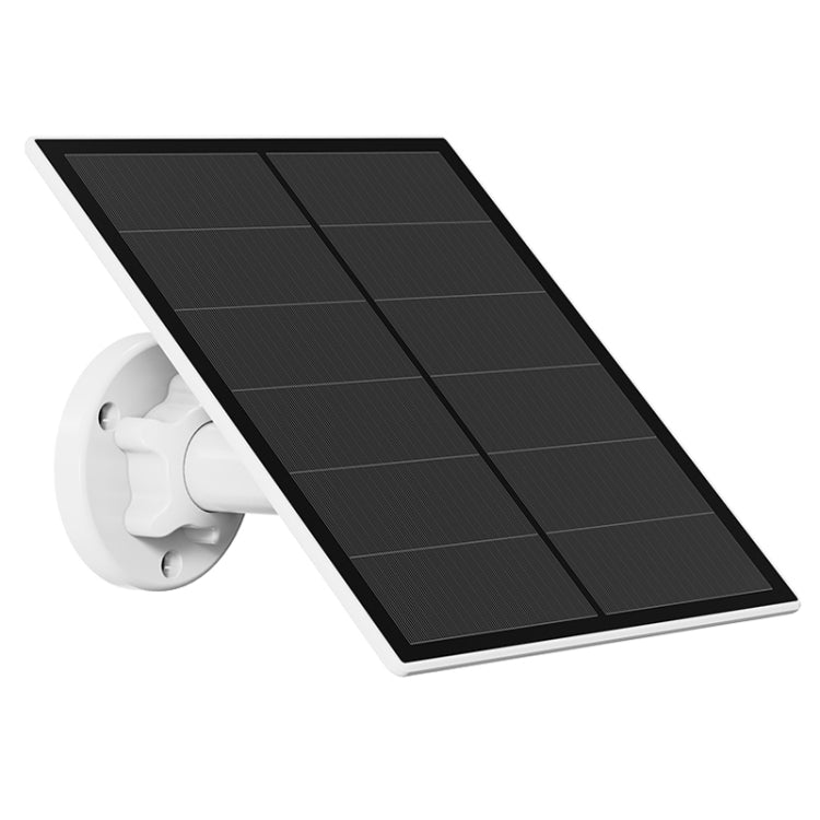 5W Monocrystalline Silicon Outdoor Camera Solar Panel Support USB&Type-C/USB-C Interface by buy2fix