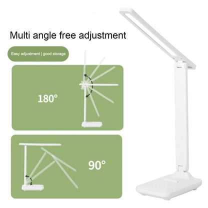 LED Intelligent Digital Display Foldable Desk Lamp, Style: USB Straight Plug -  by buy2fix | Online Shopping UK | buy2fix