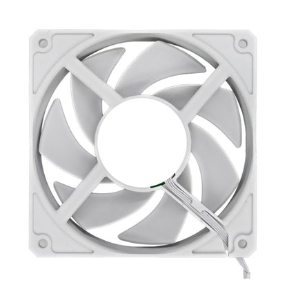 MF14025 4pin High Air Volume Low Noise High Wind Pressure FDB Magnetic Suspension Chassis Fan 2000rpm (White) by buy2fix
