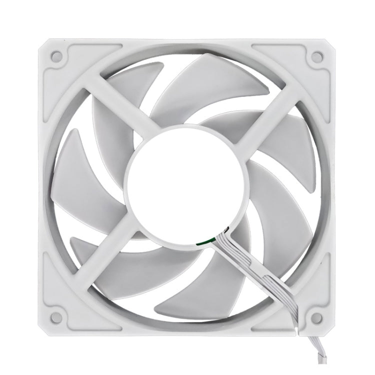 MF14025 4pin High Air Volume Low Noise High Wind Pressure FDB Magnetic Suspension Chassis Fan 2500rpm (White) by buy2fix