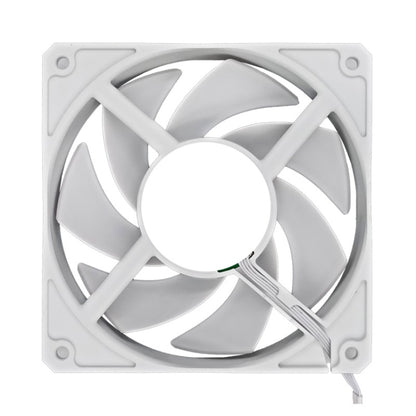 MF14025 4pin High Air Volume Low Noise High Wind Pressure FDB Magnetic Suspension Chassis Fan 2500rpm (White) by buy2fix